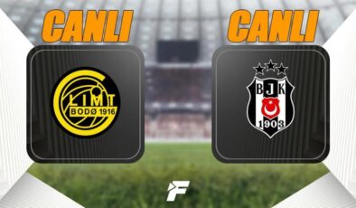 Bodo/Glimt-Beşiktaş TRT 1 canlı yayın: Beşiktaş UEFA Avrupa Ligi maçı canlı izle! Bodo Beşiktaş maçı kaç kaç? Şifresiz BJK Bodo canlı skor ve canlı anlatım