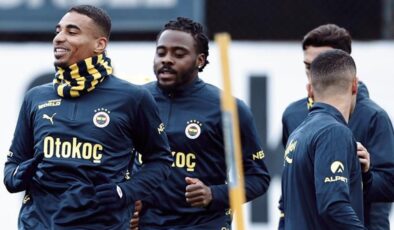 Fenerbahçe'de günün idmanı tamamlandı!